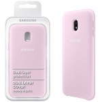 SAMSUNG ���� ��� J3 2017 J330 DUAL LAYER COVER PINK BLISTER - (EF-PJ330CPEGWW)