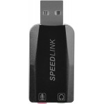 SPEEDLINK VIGO USB SOUND CARD BLACK - (SL-8850-BK-01)