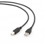 CABLEXPERT USB 2.0 A-PLUG B-PLUG CABLE 1M - (CCP-USB2-AMBM-1M)