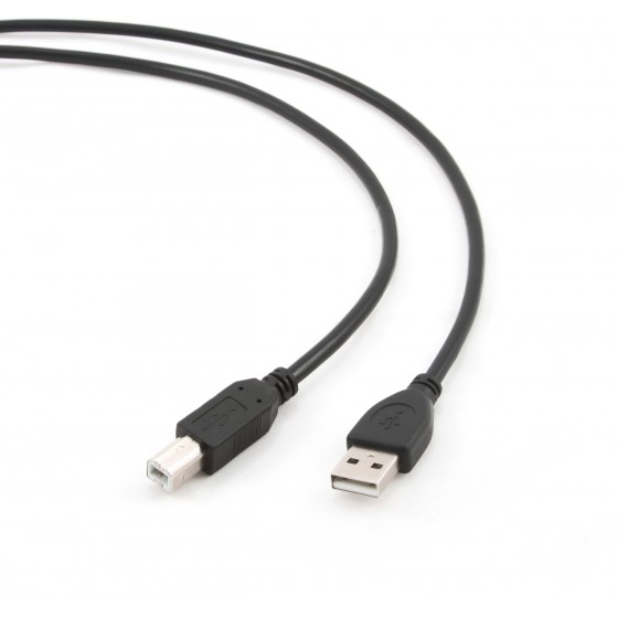 CABLEXPERT USB 2.0 A-PLUG B-PLUG CABLE 1M - (CCP-USB2-AMBM-1M)