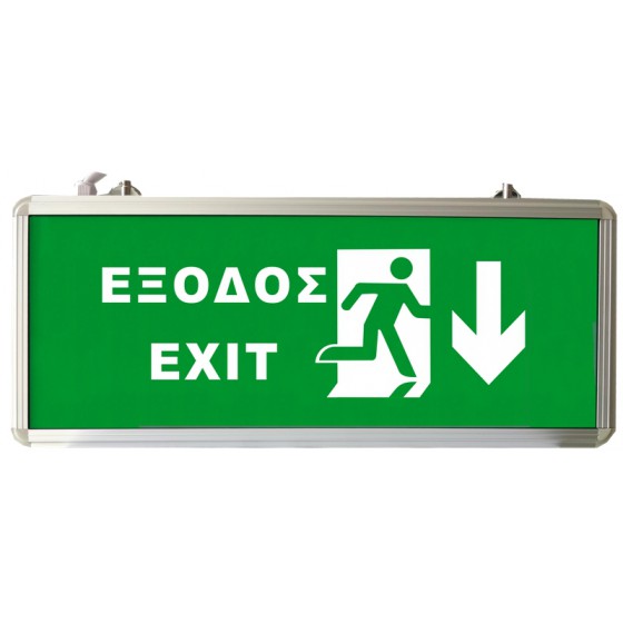 ��������� ��������� �� LED EXIT ���� OEM - (EML-015)