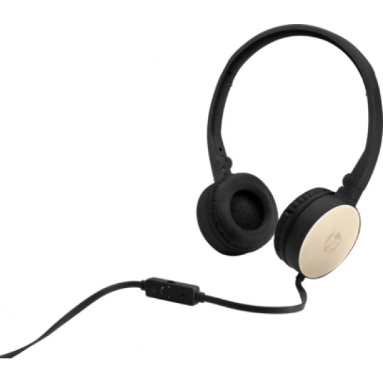 HP HEADSET H2800 BLACK WITH SILK GOLD - (2AP94AA)