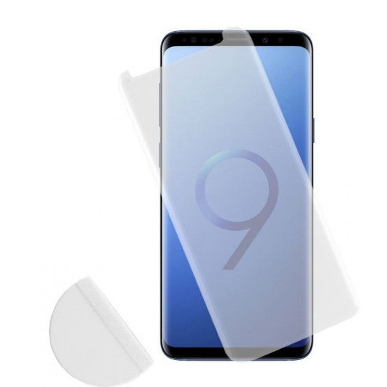 IDOL 1991 TEMPERED GLASS ��� SAMSUNG S9 G960 9H 0.30MM 3D SEMI FULL GLUE TRANSPARENT + SQUEEZY CARD - (5205308217067)