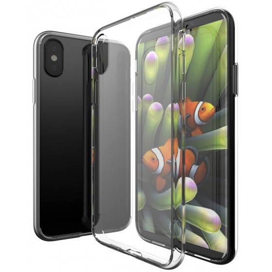 POWERTECH ���� ULTRA SLIM ��� IPHONE XS ������� - (MOB-1037)