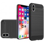POWERTECH ���� CARBON FLEX ��� IPHONE XS MAX ����� - (MOB-1050)