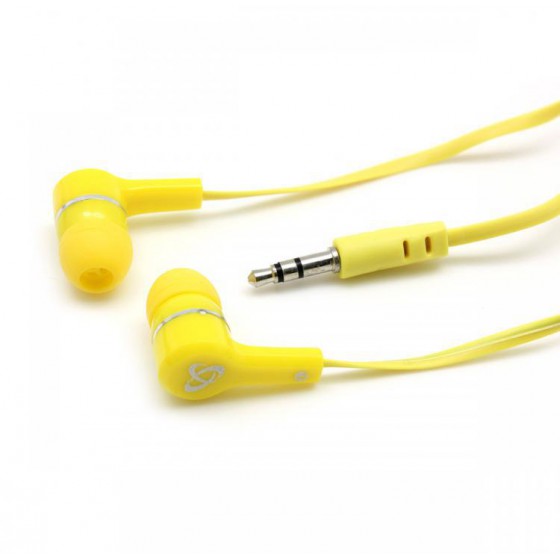 SBOX EARPHONES EP-003 YELLOW - (EP003Y)