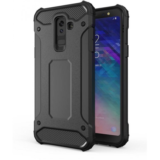 POWERTECH ���� HYBRID PROTECT ��� SAMSUNG A6 PLUS 2018 ����� - (MOB-1078)