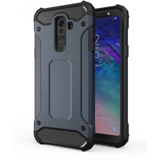 POWERTECH ���� HYBRID PROTECT ��� SAMSUNG A6 PLUS 2018 ���� - (MOB-1079)
