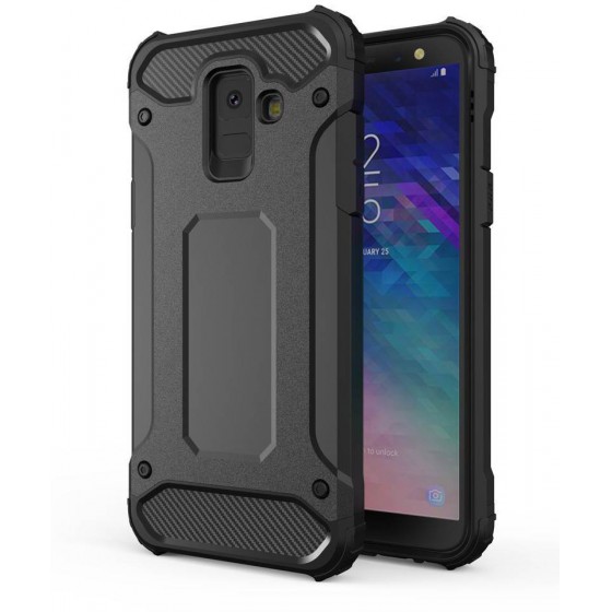 POWERTECH ���� HYBRID PROTECT ��� SAMSUNG GALAXY A6 2018 ����� - (MOB-1075)