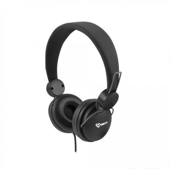 SBOX HEADPHONES HS-736 BLACK - (HS-736BK)