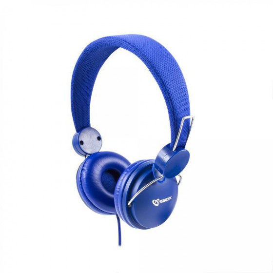 SBOX HEADPHONES HS-736 BLUE - (HS-736BL)