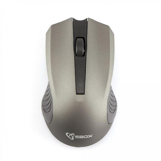 SBOX WIRELESS OPTICAL MOUSE WM-373 GREY - (WM-373G)