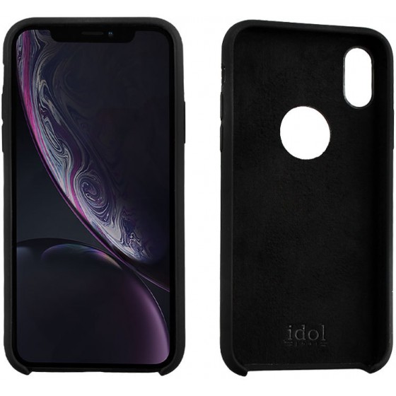 IDOL 1991 ���� ��� IPHONE XR VELVET TPU BLACK - (5205308220746)