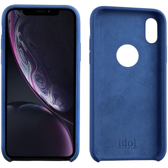 IDOL 1991 ���� ��� IPHONE XR VELVET TPU BLUE - (5205308220753)