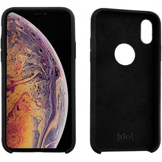 IDOL 1991 ���� ��� IPHONE XS MAX VELVET TPU BLACK - (5205308220760)
