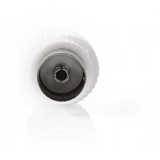 NEDIS IEC(COAX) CONNECTOR FEMALE 2 PIECES WHITE - (CSGP40923WT)