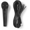 NEDIS WIRED MICROPHONE 5M - (MPWD25BK)
