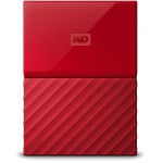 WESTERN DIGITAL MY PASSPORT 2TB USB 3.0 RED - (WDBS4B0020BRD)
