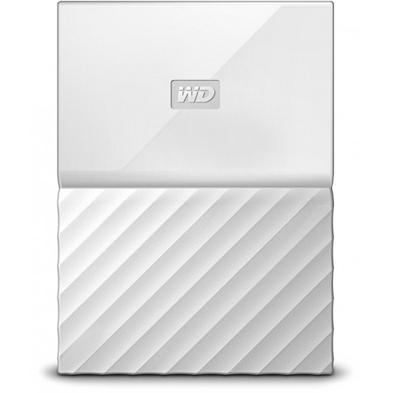 WESTERN DIGITAL MY PASSPORT 2TB USB 3.0 WHITE - (WDBS4B0020BWT)