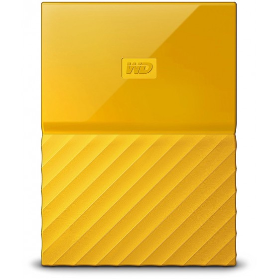 WESTERN DIGITAL MY PASSPORT 2TB USB 3.0 YELLOW - (WDBS4B0020BYL)