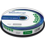 MEDIARANGE DVD-RW 4.7GB 4X REWRITABLE CAKE BOX 10��� - (MR450)