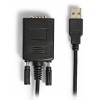 NEDIS CONVERTER USB A MALE TO RS232 MALE 0.9M - (CCGW60852BK09)