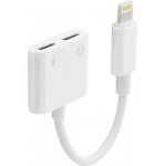 LAMTECH DUAL LIGHTNING ADAPTER 4 IN 1 2A - (LAM020731)