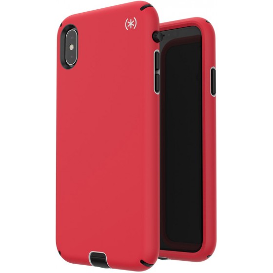 SPECK ���� ��� IPHONE XS MAX PRESIDIO SPORT HEARTRATE RED SIDEWALK GREY BLACK - (117115-6685)