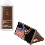 SAMSUNG ���� ��� NOTE 9 N960 CLEAR VIEW STANDING BROWN BLISTER - (EF-ZN960CAEGWW)