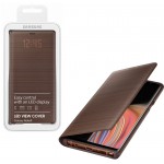 SAMSUNG ���� ��� NOTE 9 N960 LED VIEW COVER BROWN BLISTER - (EF-NN960PAEGWW)