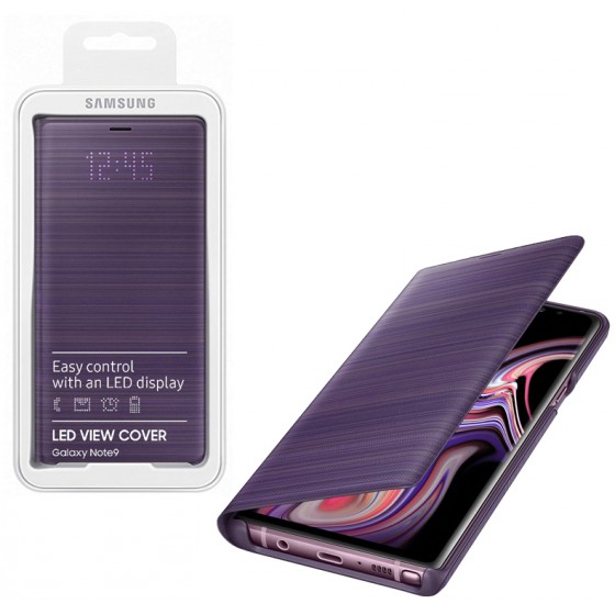 SAMSUNG ���� ��� NOTE 9 N960 LED VIEW COVER VIOLET BLISTER - (EF-NN960PVEGWW)