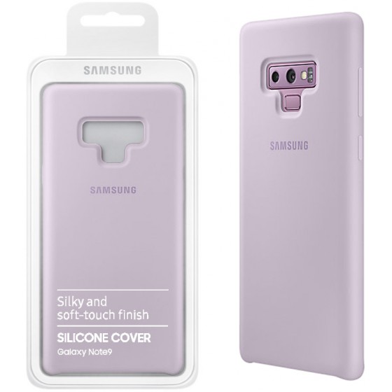 SAMSUNG ���� ��� NOTE 9 N960 SILICONE COVER VIOLET BLISTER - (EF-PN960TVEGWW)