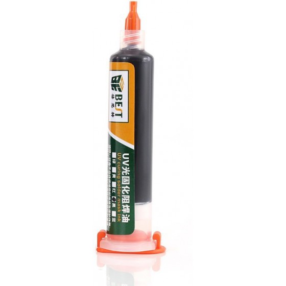 BEST PCB REPAIRING UV SOLDER MASK INK BST-UVH900 10CC ����� - (BST-UVH900-BK)