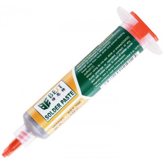 BEST SOLDER PASTE LEAD-FREE 10CC - (BST-706)
