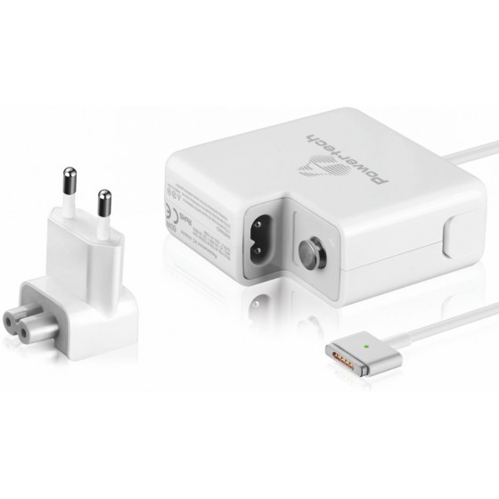 POWERTECH ��������� LAPTOP 60W ��� APPLE 16.5V - 3.65A - (PT-289)