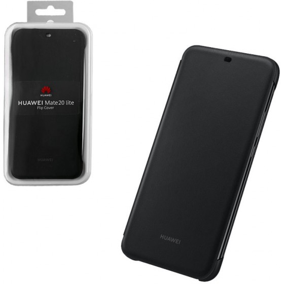 HUAWEI FLIP WALLET COVER ��� MATE 20 LITE BLACK - (51992567)