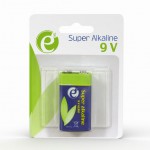 ENERGENIE ALKALINE 9V 6LR61 BATTERY BLISTER - (EG-BA-6LR61-01)