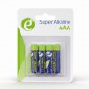 ENERGENIE ALKALINE AAA BATTERIES 4 PACK - (EG-BA-AAA4-01)