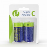 ENERGENIE ALKALINE C-CELL BATTERY 2 PACK - (EG-BA-LR14-01)
