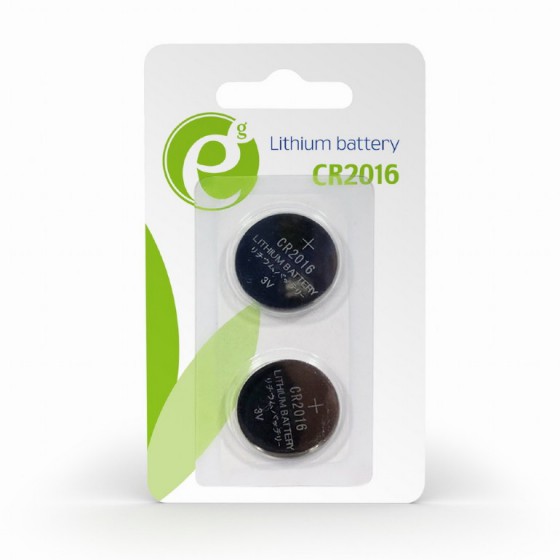 ENERGENIE BUTTON CELL CR2016 2 PACK - (EG-BA-CR2016-01)