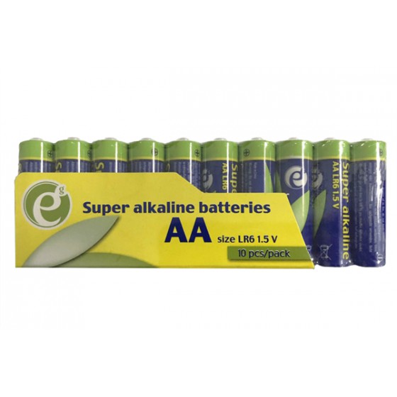 ENERGENIE SUPER ALKALINE AA BATTERY 10 PACK - (EG-BA-AASA-01)