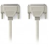 NEDIS RS232 CABLE D-SUB 25-PIN MALE-D-SUB 25-PIN FEMALE 2.0M IVORY - (CCGP52110IV20)