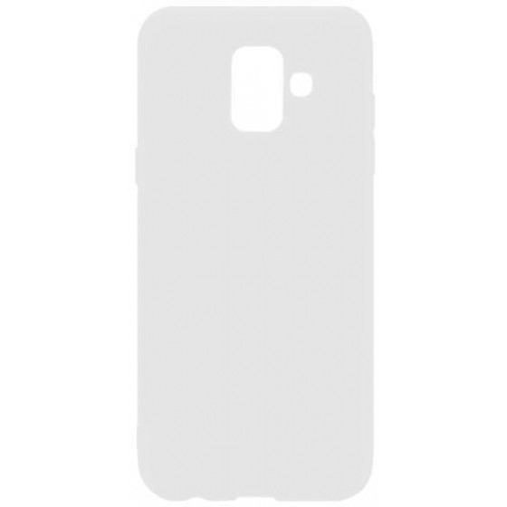 INOS ���� SOFT TPU ��� SAMSUNG J600F GALAXY J6 2018 DUAL SIM S-COVER FROST - (5205598114329)