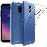 POWERTECH ���� CLEAR 0.5MM TPU ��� SAMSUNG A6 PLUS 2018 ������� - (MOB-1091)