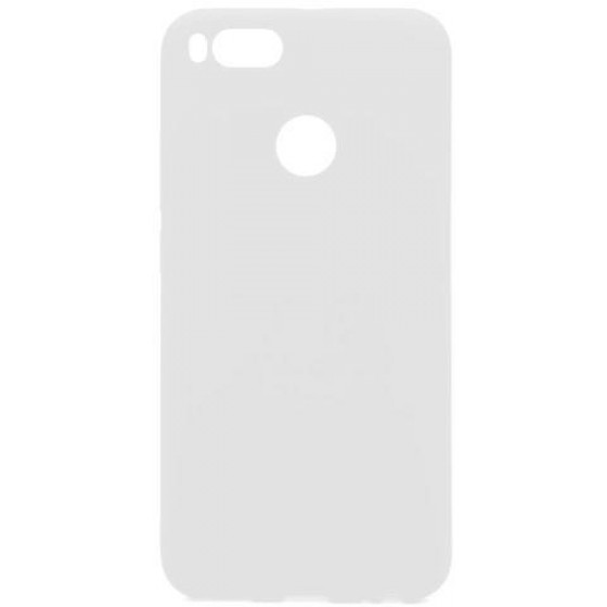 INOS ���� SOFT TPU ��� XIAOMI MI 5X & MI A1 DUAL SIM S-COVER FROST - (5205598116088)