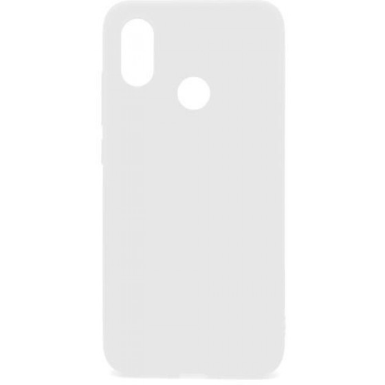 INOS ���� SOFT TPU ��� XIAOMI MI 8 DUAL SIM S-COVER FROST - (5205598115777)