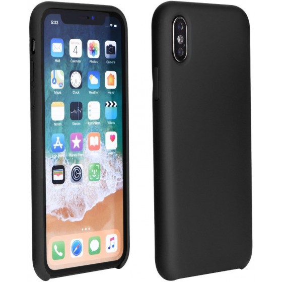 POWERTECH ���� SILICON VELVET ��� IPHONE XS MAX ����� - (MOB-1122)