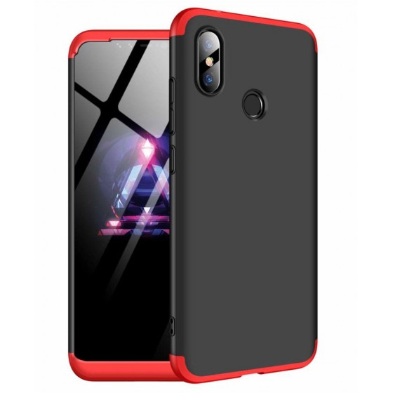 POWERTECH ���� 360 PROTECT ��� XIAOMI NOTE 6 PRO ����� ������� - (MOB-1191)