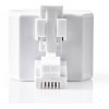 NEDIS TELECOM SPLITTER RJ11 MALE-2X RJ11 FEMALE WHITE - (TCGP90995WT)