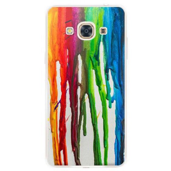 INOS ���� TPU ��� SAMSUNG J337F GALAXY J3 2018 DUAL SIM ART THEME VERTICAL WATERCOLOR - (5205598112448)